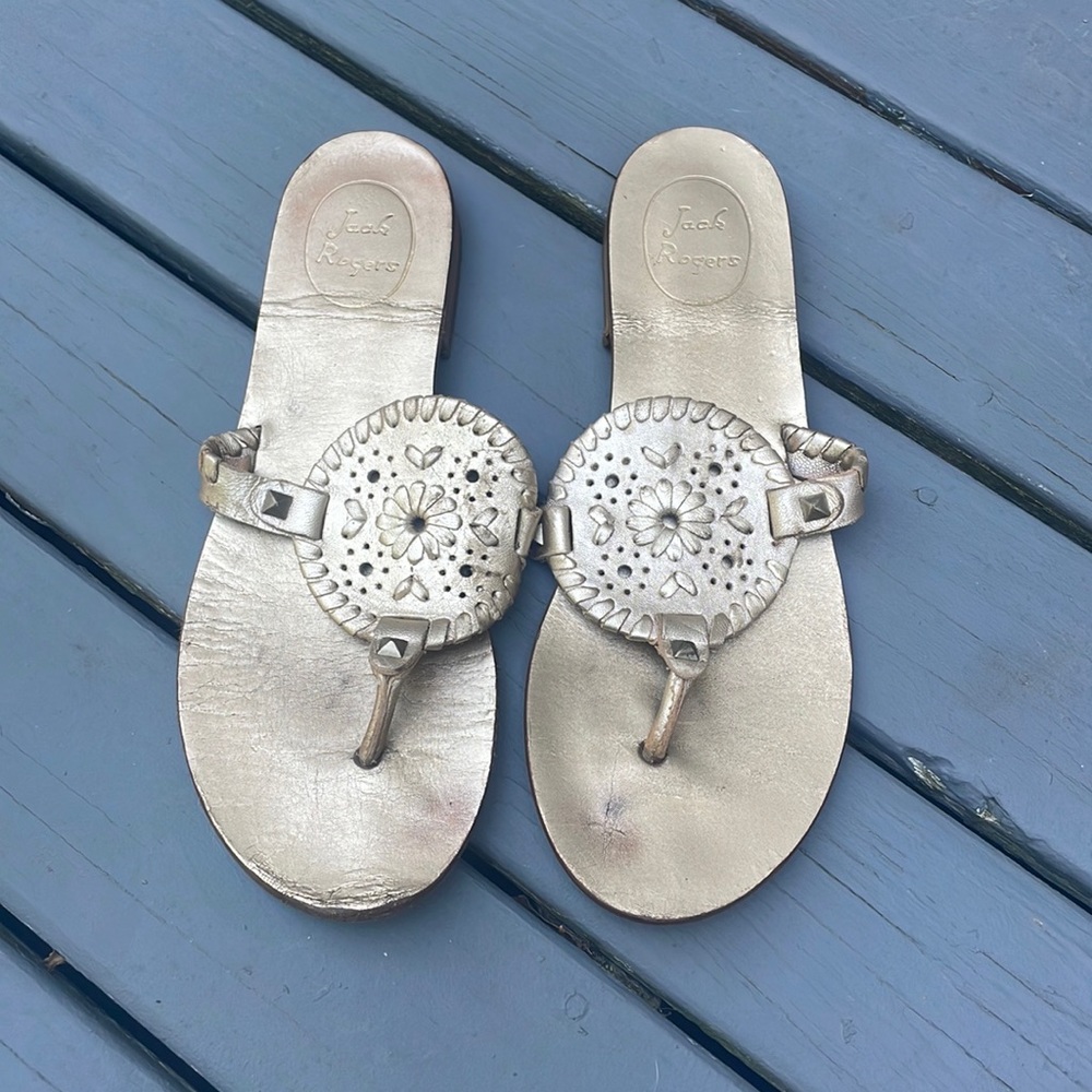 Gold jack Rogers